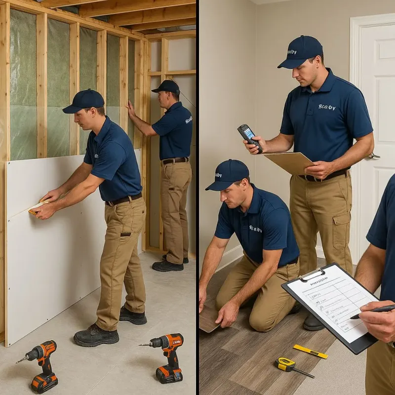 Repairs and Reconstruction process in Ephrata, WA